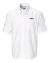 Florida A&M Rattlers Cutter & Buck Epic Easy Care Nailshead Mens Big and Tall Short Sleeve Dress Shirt White Mannequin Thumbnail Image