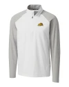 Bowie State Bulldogs Cutter & Buck Response Lightweight Hybrid Quarter Zip Mens Pullover Windbreaker White Mannequin Thumbnail Image