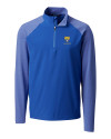 Fort Valley State Wildcats Cutter & Buck Response Lightweight Hybrid Quarter Zip Mens Pullover Windbreaker Chelan Blue Mannequin Thumbnail Image