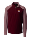 Bethune-Cookman Wildcats Cutter & Buck Response Lightweight Hybrid Quarter Zip Mens Pullover Windbreaker Bordeaux Mannequin Thumbnail Image