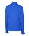 Southern University Jaguars Cutter & Buck Traverse Stretch Eco Quarter Zip Womens Pullover Chelan Blue Mannequin Back Thumbnail Image