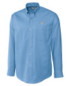 Southern University Jaguars Cutter & Buck Epic Easy Care Nailshead Mens Long Sleeve Dress Shirt Atlas Light Blue Mannequin Thumbnail Image