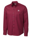 Morehouse Maroon Tigers Cutter & Buck Epic Easy Care Nailshead Mens Long Sleeve Dress Shirt Chutney Mannequin Thumbnail Image