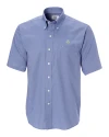 Southern University Jaguars Cutter & Buck Epic Easy Care Nailshead Mens Short Sleeve Dress Shirt French Blue Mannequin Thumbnail Image