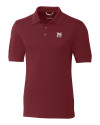Morehouse Maroon Tigers Cutter & Buck Advantage Eco Tri-Blend Pique Mens Polo Bordeaux Mannequin Thumbnail Image