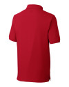 Tuskegee Golden Tigers Cutter & Buck Advantage Eco Tri-Blend Pique Mens Polo Red Mannequin Back Thumbnail Image