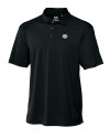 Southern University Jaguars Cutter & Buck Genre Textured Solid Mens Polo Black Mannequin Thumbnail Image