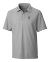 Seattle Mariners Cutter & Buck Big & Tall Breakthrough Polo Polished Medium Gray Mannequin Thumbnail Image