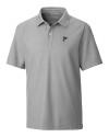 Atlanta Falcons Cutter & Buck Big & Tall Breakthrough Polo Polished Medium Gray Mannequin Thumbnail Image