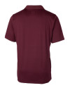 Texas Southern Tigers Cutter & Buck Forge Stretch Mens Polo Bordeaux Mannequin Back Thumbnail Image