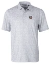 View image 7: Florida State Seminoles Cutter & Buck Pike Constellation Print Stretch Mens Polo Polished Medium Gray Mannequin