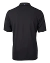 Florida State Seminoles Cutter & Buck Virtue Eco Pique Recycled Mens Big and Tall Polo Black Mannequin Back Thumbnail Image