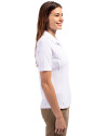 Eastern Kentucky Colonels Cutter & Buck Virtue Eco Pique Recycled Womens Polo White Side Thumbnail Image