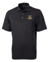 North Carolina A&T Aggies Cutter & Buck Virtue Eco Pique Recycled Mens Polo Black Mannequin Thumbnail Image