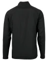 Florida State Seminoles Cutter & Buck Adapt Eco Knit Hybrid Recycled Mens Full Zip Jacket Black Mannequin Back Thumbnail Image