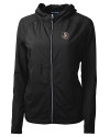 Florida State Seminoles Cutter & Buck Adapt Eco Knit Hybrid Recycled Womens Full Zip Jacket Black Mannequin Thumbnail Image