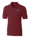 North Carolina Central Eagles Cutter & Buck Advantage Eco Tri-Blend Pique Mens Big and Tall Polo Bordeaux Mannequin Thumbnail Image