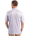 Montana State Bobcats Cutter & Buck Pike Constellation Print Stretch Mens Polo Polished Medium Gray Back Thumbnail Image