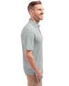 Michigan State Spartans Cutter & Buck Virtue Eco Pique Botanical Print Recycled Mens Polo Hunter Green Side Thumbnail Image