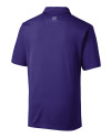 Washington Huskies Cutter & Buck Mens Fusion Polo College Purple Mannequin Back Thumbnail Image