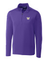 Washington Huskies Cutter & Buck Pennant Sport Half Zip College Purple Mannequin Thumbnail Image