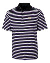 Washington Huskies Cutter & Buck Mens Forge Polo Multi Stripe College Purple Mannequin Thumbnail Image