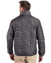 Air Force Falcons Cutter & Buck Rainier PrimaLoft® Mens Eco Insulated Full Zip Printed Puffer Jacket Black Back Thumbnail Image