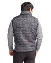 Cutter & Buck Rainier PrimaLoft® Mens Eco Insulated Full Zip Printed Puffer Vest BL PROB_HG 1 Thumbnail Image