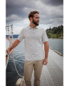 Cutter & Buck Virtue Eco Pique Stripe Recycled Mens Big and Tall Polo POL_LFS_HG 1 Thumbnail Image