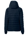 View image 10: Cutter & Buck Mission Ridge Repreve® Eco Insulated Womens Puffer Jacket Navy Blue Mannequin Back