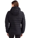 Eastern Kentucky Colonels Cutter & Buck Mission Ridge Repreve® Eco Insulated Womens Puffer Jacket Black Back Thumbnail Image
