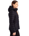 Winston-Salem State Rams Cutter & Buck Mission Ridge Repreve® Eco Insulated Womens Puffer Jacket Black Side Thumbnail Image