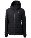 Winston-Salem State Rams Cutter & Buck Mission Ridge Repreve® Eco Insulated Womens Puffer Jacket Black Mannequin Thumbnail Image