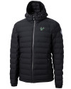 South Florida Bulls Cutter & Buck Mission Ridge Repreve® Eco Insulated Mens Puffer Jacket Black Mannequin Thumbnail Image