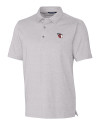 Cleveland Guardians Cutter & Buck Forge Heathered Stretch Mens Polo Polished Heather Mannequin Thumbnail Image