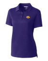 Tennessee Tech Golden Eagles Cutter & Buck Advantage Eco Tri-Blend Pique Womens Polo College Purple Mannequin Thumbnail Image