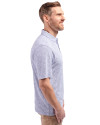 Tennessee Tech Golden Eagles Cutter & Buck Virtue Eco Pique Botanical Print Recycled Mens Polo Hyacinth Side Thumbnail Image