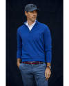 Cutter & Buck Lakemont Tri-Blend Mens Quarter Zip Pullover Sweater TBL_LFS_HG 8 Thumbnail Image
