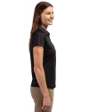 South Carolina Gamecocks Cutter & Buck Forge Stretch Womens Short Sleeve Polo Black Side Thumbnail Image