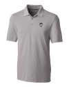 UConn Huskies - Cutter & Buck Forge Stretch Mens Polo Polished Medium Gray Mannequin Thumbnail Image