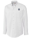 UConn Huskies - Cutter & Buck Epic Easy Care Nailshead Mens Long Sleeve Dress Shirt White Mannequin Thumbnail Image