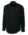 View image 1: FSU Bobby Bowden Cutter & Buck Epic Easy Care Fine Twill Mens Long Sleeve Dress Shirt Black Mannequin