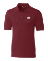 Mississippi State Bulldogs Vintage  - Cutter & Buck Advantage Eco Tri-Blend Pique Mens Big and Tall Polo Bordeaux Mannequin Thumbnail Image