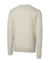 Middle Tennessee Blue Raiders Cutter & Buck Lakemont Tri-Blend Mens V-Neck Pullover Sweater Oatmeal Heather Mannequin Back Thumbnail Image