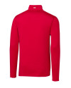 Cleveland Guardians - Cutter & Buck Pennant Sport Half Zip Red Mannequin Back Thumbnail Image