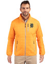 Detroit Tigers Cutter & Buck Rainier PrimaLoft®  Mens Big and Tall Eco Insulated Puffer Jacket Satsuma Front Thumbnail Image