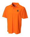 Detroit Tigers Cutter & Buck Genre Textured Solid Mens Polo Tennessee Orange Mannequin Thumbnail Image
