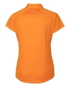 Detroit Tigers Cutter & Buck Forge Stretch Womens Short Sleeve Polo Orange Burst Mannequin Back Thumbnail Image