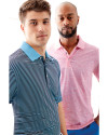 CB DryTec Trevor Stripe Polo ALSNB_LFS_HG 3 Thumbnail Image