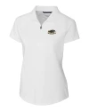 Wisconsin-Milwaukee Panthers Cutter & Buck Forge Stretch Womens Short Sleeve Polo White Mannequin Thumbnail Image